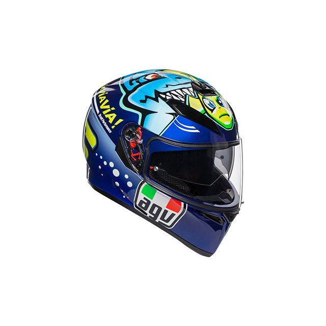 楽天パークアップ 楽天市場店エージーブイ K-3 SV MPLK 004-ROSSI MISANO 2015 サイズ：S（55-56cm） 030190MF00405 AGV フルフェイスヘルメット バイク