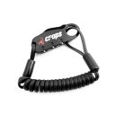 CROPS Q-BIRO MINI カラー ブラック SPD04-BR90-01 メーカー在庫あり クロップス ワイヤーロック バイク