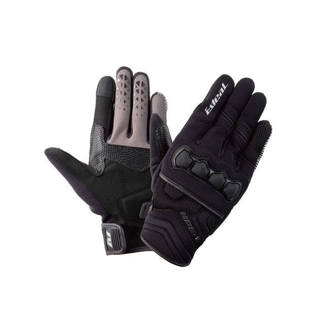 IDEAL 2022春夏モデル バイク用 プロテクション メッシュグローブ ID-012 アクシス2（AXIS2） ブラック ブラック 3XL ID012/BK/3XL アイディール メッシュグローブ バイク(2)