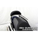 WirusWin MF13 フォルツァ用 バックレスト付き32φタンデムバー エレガントタイプ バックレストサイズ ラージ ウイルズウィン タンデム用品 バイク フォルツァ(2)