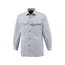 chusan CUC 2401-26 長袖シャツ(銀) サイズ 8L #2401-26-8L 中国産業 その他アパレル バイク