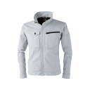 C’s CLUB 2818-818 ドビー長袖ブルゾン(アッシュ) サイズ 8L #2818-818-8L シーズクラブ その他アパレル バイク