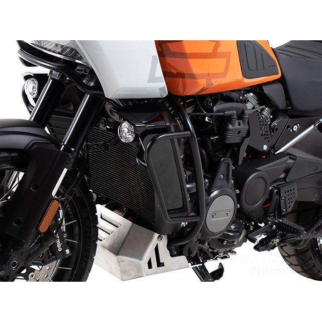 HEPCO＆BECKER エンジンガード（ブラック） 501-7600-0001 ヘプコ＆ベッカー エンジンガード Pan America1250 Special Pan America1250