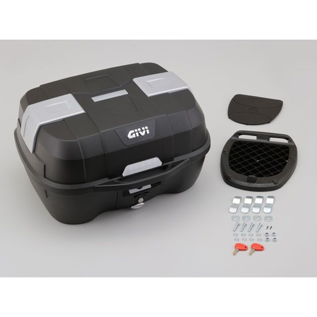 GIVI B45NM 未塗装ブラック 28830 メーカー在庫あり ジビ ツーリング用ボックス バイク