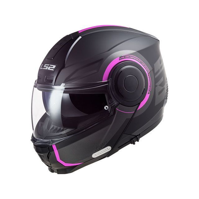 エルエスツーヘルメット SCOPE（アーチマットチタニウムピンク） サイズ：XL 509022246XL メーカー在庫あり LS2 HELMETS システムヘルメット（フリップアップ） バイク