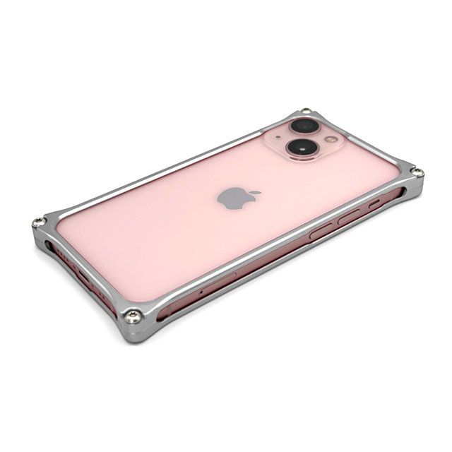 GILD design（mobile item） ソリッドバンパー for iPhone 13 mini（シルバー） 43260 GILD design 小物・ケース類 日用品