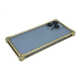 正規品／GILD design（mobile item） ソリッドバンパー for iPhone 13 Pro Max（シャンパンゴールド） 43274 GILD design 小物・ケース類 日用品