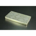 GILD design OKOSHI-KATAGAMI ジュラルミン削り出し名刺入れ 「七宝寄小紋」シャンパンゴールド 49064 GILD design(mobile item) 小物・ケース類 日用品