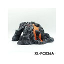 正規品／アルファテック XL-PC026A 溶岩/岩山（大）水槽 ケージ 飼育ケース インテリア オーナメント アクセサリー オブジェ オーナメント ジオラマ レイアウト 装飾 置物 観賞魚 爬虫類 熱帯魚 XL-PC026A ALFA TEC アクア…