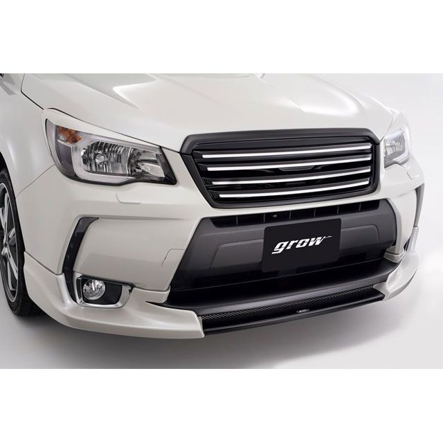grow フォレスター フロントハーフスポイラー 塗分け塗装済み カラー バーニッシュブロンズメタリックH4Q フィンライン ディープチェリーパールG3U grow 外装 車 自動車