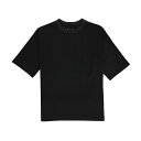 OTAFUKU GLOVE fubar 5分袖クールTシャツ(ブラック) サイズ S FB-700 おたふく手袋 カジュアルウェア バイク