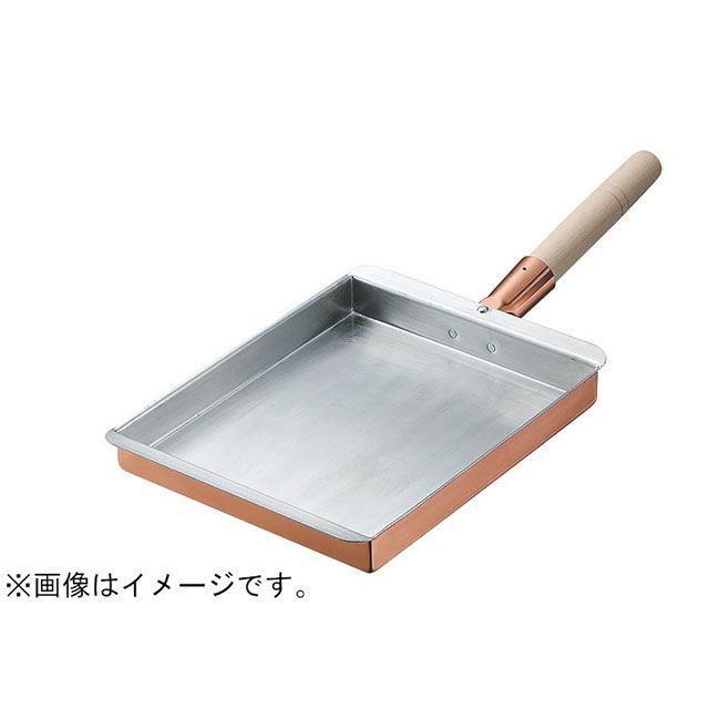 【正規品】tanabe-kanagu 銅玉子焼関西型 10.5cm 田辺金具 キッチン用品 日用品