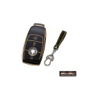 MADMAX メルセデスベンツ専用 ゴールドライン TYPE B TPUソフト スマートキーケース(ブラック) MM50-B11-BE02 マッドマックス 内装...