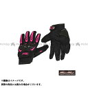 MADMAX バイク用 ライディンググローブ スマホ対応 滑り止め 手袋(ピンク) サイズ XL MM50-G02XL-PK マッドマックス ライディンググローブ バイク
