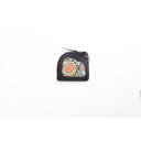 DEGNER W-85K 花山 レザーコインケース(都桜/ブラック) W-85K デグナー 財布 日用品