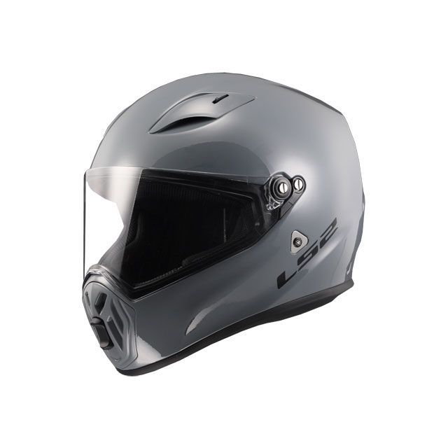 エルエスツーヘルメット STREET FIGHTER（バトルシップグレー） サイズ：M 419-3133 LS2 HELMETS フルフェイスヘルメット バイク