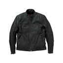 正規品／リッズフライ RFVL-2002/D Washable DOUBLE RIDERS LEATHER JAC（ブラック） サイズ：LL RFVL2002BKX RidsFly ジャケット バイク