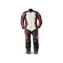 SPEED OF SOUND SOS-18 RACING SUIT(ホワイト/レッド) サイズ 3L/スリム SOS18WRD3S スピードオブサウンド レーシングスーツ バイク
