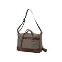 Wilis & Geiger WGB-K01 Canvas Shoulder Bag(グレー) WGBK01GY ウィリス&ガイガー ツーリング用バッグ バイク