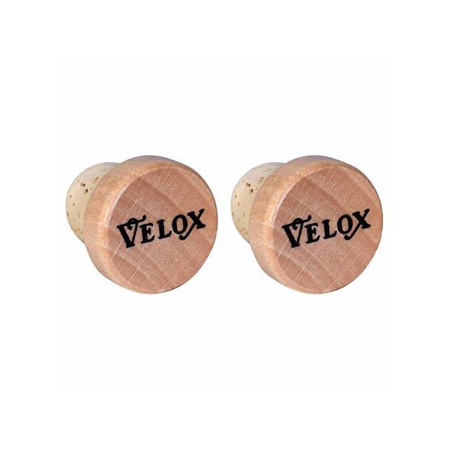 VELOX（自転車） V30CB02 WOODEN CORK BAR PLUGS エンドプラグ コルク 2個入 V30CB02 VELOX パーツ 自転車