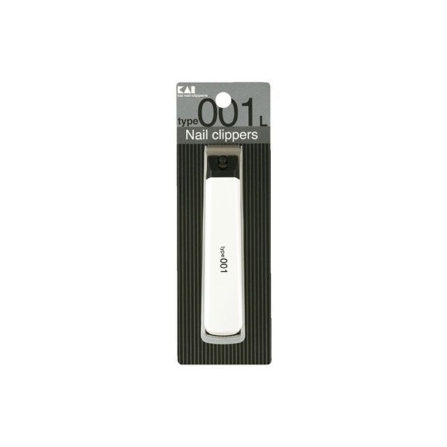 貝印 Nail Clippers ツメキリ type001L（白） ke0124 メーカー在庫あり kai キッチン用品 日用品