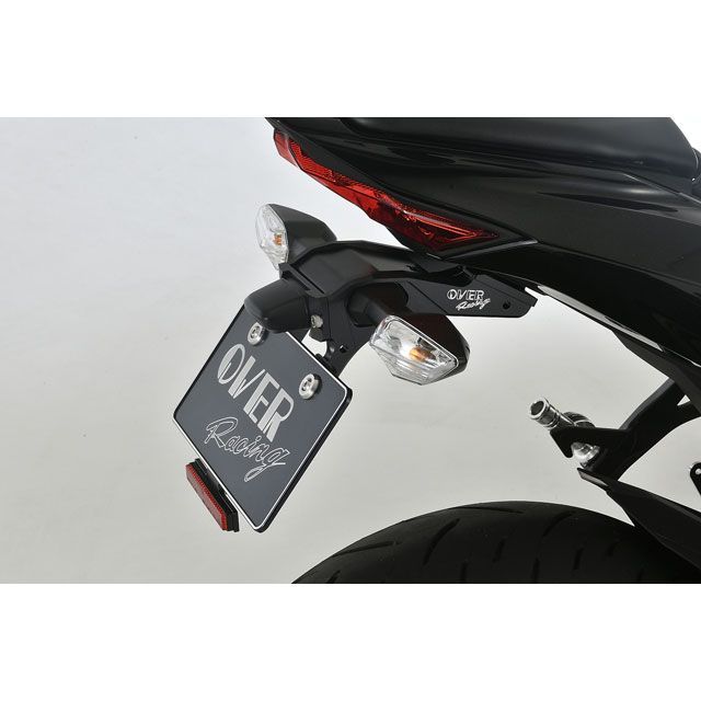 OVER RACING フェンダーレスキット（ブラック） ・57-86-21 メーカー在庫あり オーバーレーシング フェ..