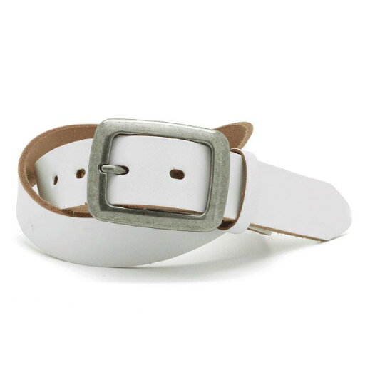 LOCAL WORKS CLASSICO 35mm幅 SIMPLE BUCKLE BELT(ホワイト) RC-032L LOCAL WORKS その他アパレル バイク LOCAL WORKS CLASSICO 35mm幅 SIMPLE BUCKLE BELT(ホワイト) RC-032L LOCAL WORKS その他アパレル バイク