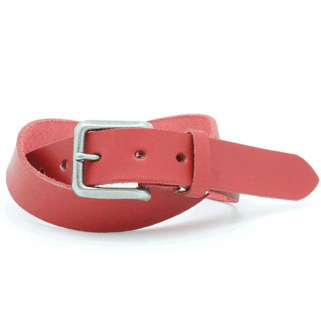 LOCAL WORKS CLASSICO 35mm幅 HARNESS BUCKLE BELT(レッド) RC-056L LOCAL WORKS その他アパレル バイク