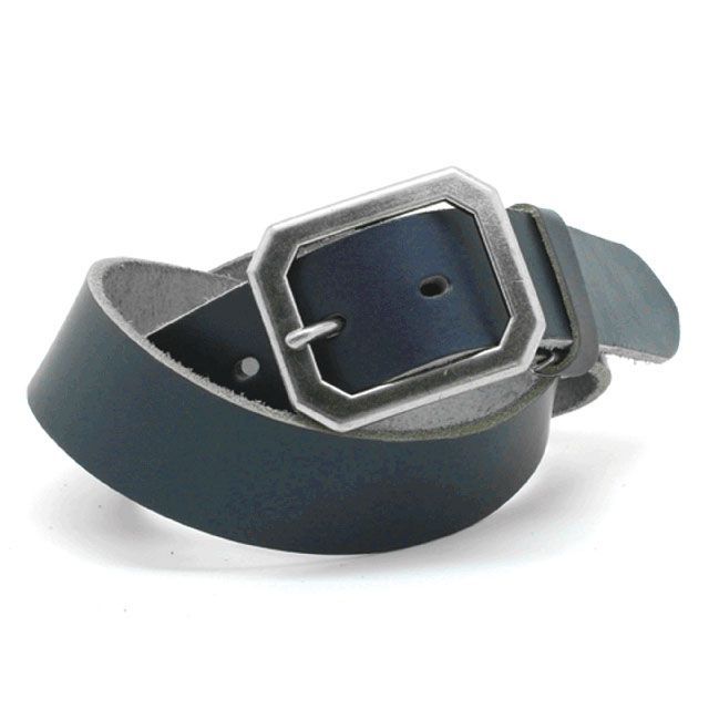LOCAL WORKS CLASSICO 40mm幅 CUT CORNER SQUARE BUCKLE BELT (ネイビー) RC-085L LOCAL WORKS その他アパレル バイク