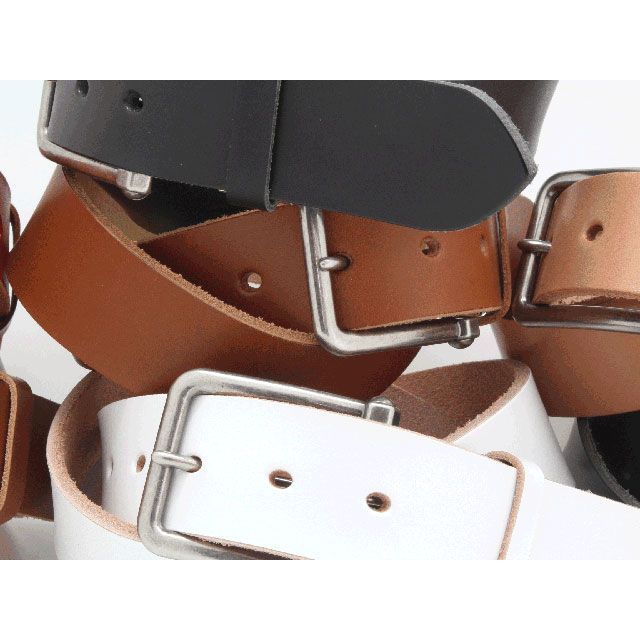 パークアップ 楽天市場店のLOCAL WORKS CLASSICO 40mm幅 HEXAGON BOLT BUCKLE BELT（ネイビー） RC-076L LOCAL WORKS その他アパレル バイク｜アングル3