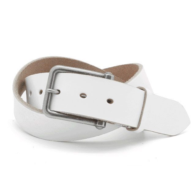 LOCAL WORKS CLASSICO 40mm幅 HEXAGON BOLT BUCKLE BELT(ホワイト) RC-076L LOCAL WORKS その他アパレル バイク