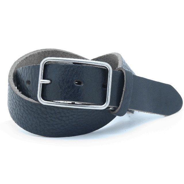 LOCAL WORKS VACHETTA 35mm幅 THIN BUCKLE BELT(ネイビー) RC-072L LOCAL WORKS その他アパレル バイク