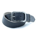 正規品／LOCAL WORKS VACHETTA 40mm幅 DEFORMATION GARRISON BUCKLE BELT（ネイビー） RC-047L LOCAL WORKS その他アパレル バイク