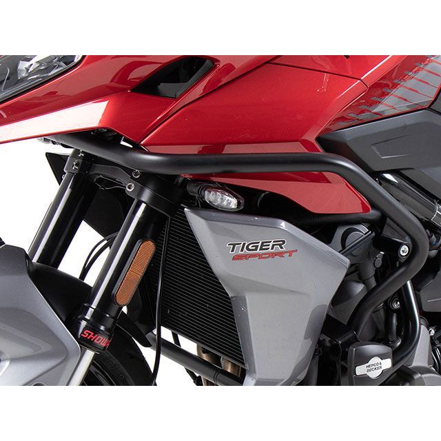 HEPCO＆BECKER タンクガード（ブラック） 502-7636-0001 ヘプコ＆ベッカー その他フレーム関連パーツ バイク Tiger Sport 660