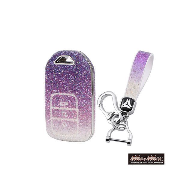 MADMAX ホンダ専用 エクスタシーダイヤモンド TYPE A 3ボタン式（トランク開閉） TPUソフト スマートキーケース（パープル） MM50-A10-1HO02 マッドマックス 内装パーツ・用品
