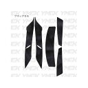YMCK SHOEI(ショウエイ) X14専用 フラップデカールキット(ブラックカモ) X14DBCA YMCK ヘルメット関連グッズ バイク
