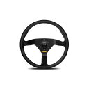MOMO モデル78 35パイ スエード ブラックグリップ/ブラックスポーク M-45 モモ 内装パーツ・用品 車 自動車