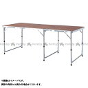 Azumaya ODL-558 フォールディングテーブル ワイド D80(ブラウン) ODL-558 メーカー在庫あり 東谷 テーブル キャンプ