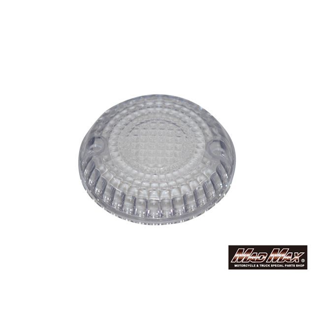 MADMAX カワサキ ゼファー400/x ゼファー750 ウィンカーレンズ 1個（クリア） MM11-K004-CL メーカー在庫あり マッドマックス ウインカー関連パーツ バイク