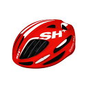 正規品／SH+ シャリマー red グロス/wh サイズ：XS/M SJSHA-RO0214S SH+ ヘルメット 自転車