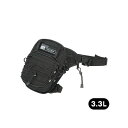 Rough&Road RR9704 コンバットホルスター(ブラック) RR9704BK メーカー在庫あり ラフ&ロード ツーリング用バッグ バイク