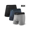 SAXX SXPP3B DAYTRIPPER BOXER BRIEF FLY 3PACKS BGN サイズ S SXPP3B サックス カジュアルウェア バイク