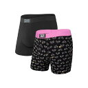 正規品／サックス SXPP2V VIBE BOXER BRIEF 2PACKS BYB サイズ：S SXPP2V SAXX カジュアルウェア バイク