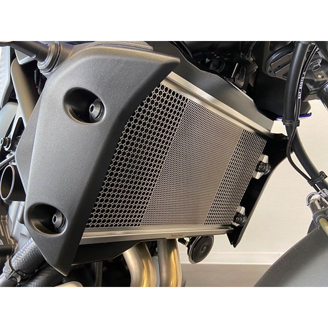 チタニウムパワー チタン ラジエターコアガード for YAMAHA MT07（2021-）/（ソリッド） 160121MT07 Titanium Power ラジエター関連パーツ バイク MT-07