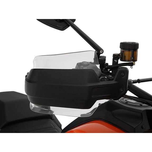 Wunderlich ハンドガードエクステンション ERGO（クリア） W90384-000 ワンダーリッヒ ハンドル周辺パ..