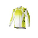 Alpinestars ユース レーサー プッシュ ジャージ(イエローフロー/ホワイト) サイズ ユースM C9351 メーカー在庫あり アルパインスターズ モ...