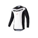 Alpinestars フルード ラーヴ ジャージ(ブラック/ホワイト) サイズ M C9286 アルパインスターズ モトクロス用品 バイク