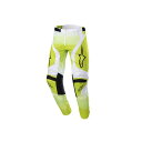 Alpinestars ユース レーサー プッシュ パンツ(イエローフロー/ホワイト) サイズ ユース24 C8838 アルパインスターズ モトクロス用品 バイ...