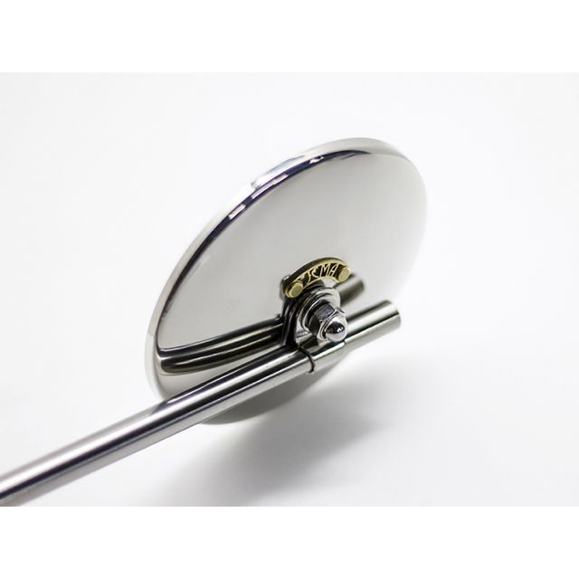 Motor Rock JCMAミラー φ100 ポリッシュ ハーレーダビッドソン用 JCMAタグ Nickel/Brass MR-HC062P モーターロック ミラー関連パーツ バイク ハーレー汎用