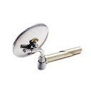 Motor Rock JCMAミラー バーエンド φ100 ポリッシュ JCMAタグ Brass MR-HC068P モーターロック ミラー関連パーツ バイク 汎用